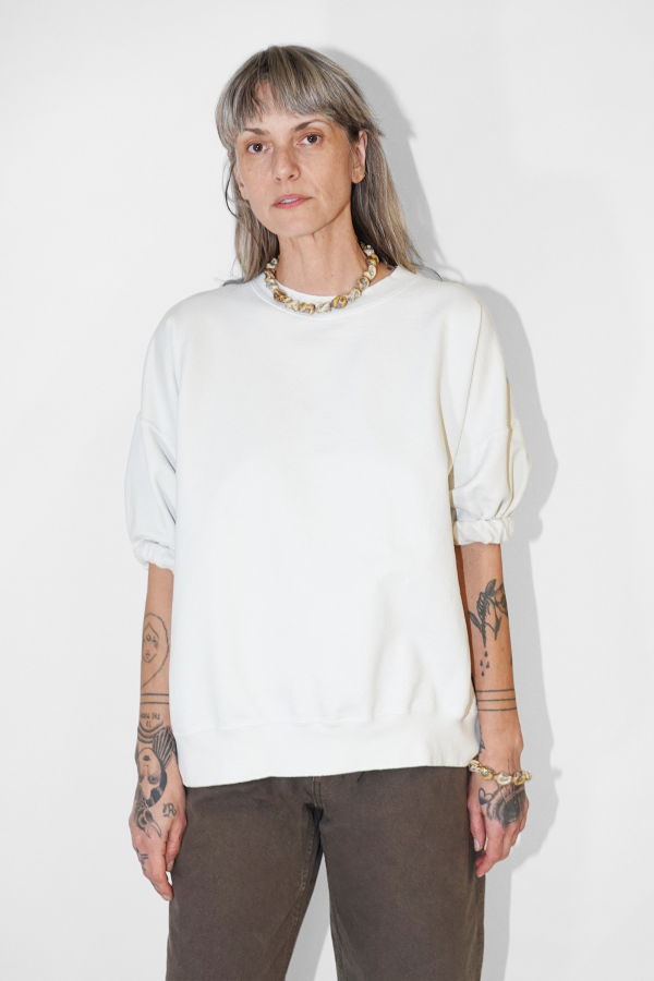Rachel Comey Stanza Sweatshirt - Dirty White