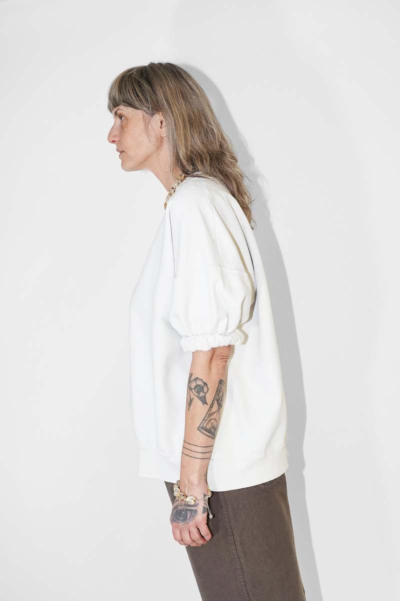 Rachel Comey Stanza Sweatshirt - Dirty White