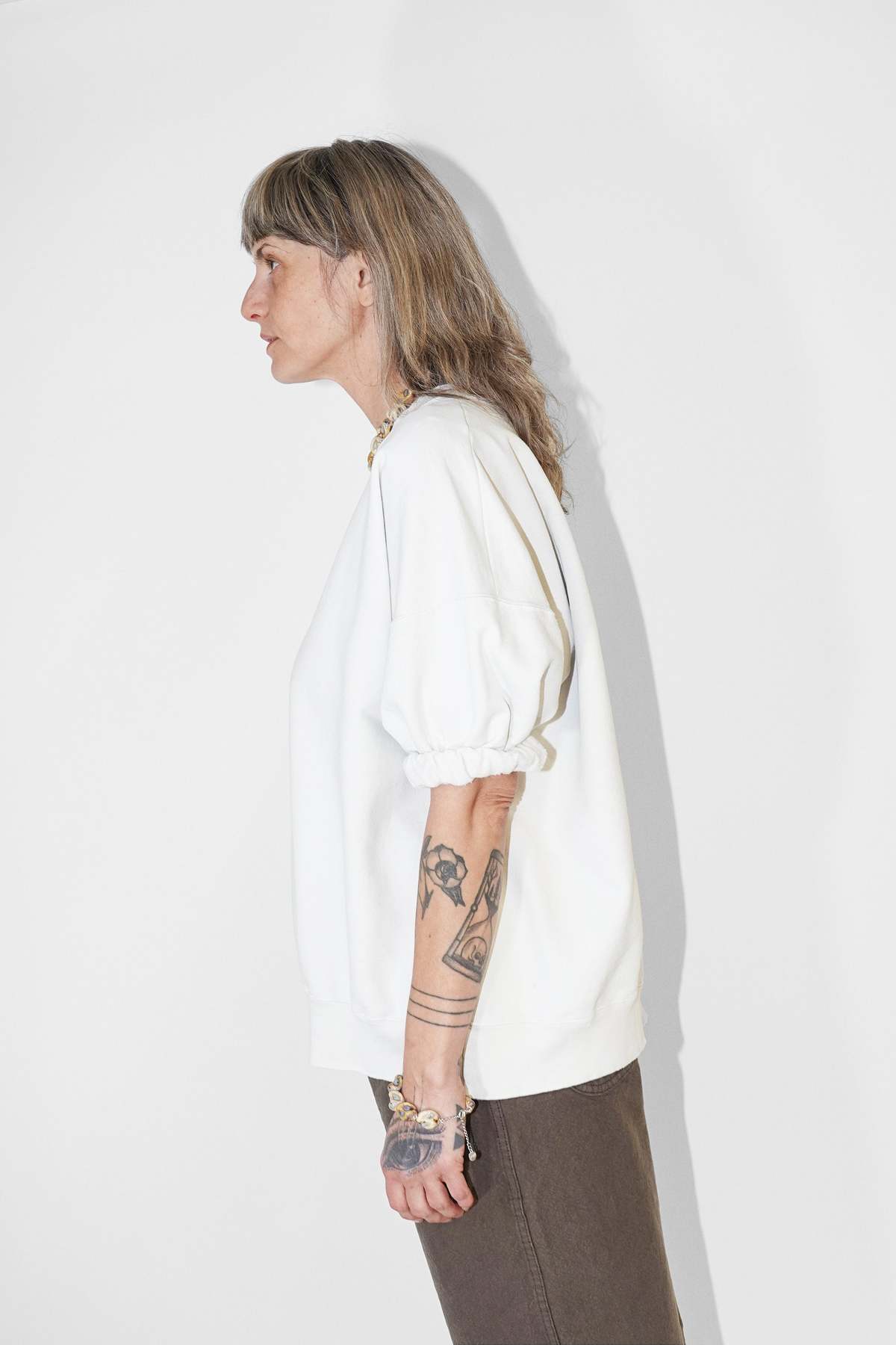 Rachel Comey Stanza Sweatshirt - Dirty White - Image 3 of 4