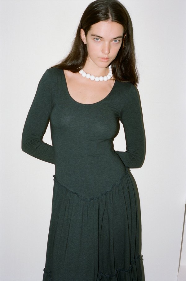 Paloma Wool Hernan Dress - Dark Grey | Garmentory