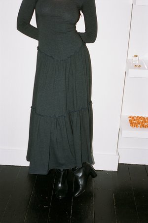 Paloma Wool Hernan Dress - Dark Grey | Garmentory