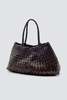 Dragon Diffusion 8892 SANTA CROCE BIG Bag - TAN/DK.BROWN - Thumbnail 4