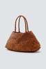 Dragon Diffusion 8892 SANTA CROCE BIG Bag - TAN/DK.BROWN - Thumbnail 11