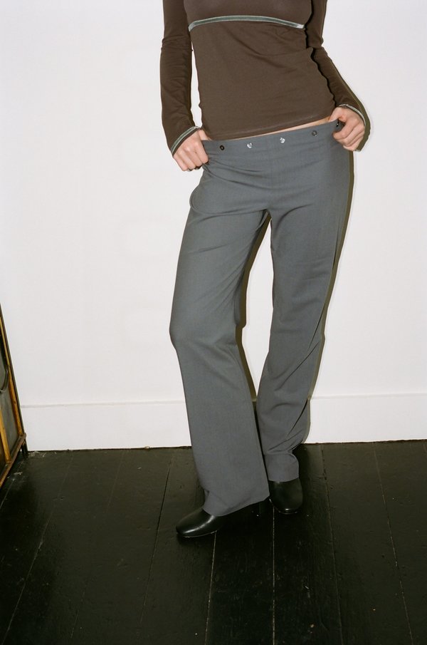 Paloma Wool Dain Trousers - Gray | Garmentory