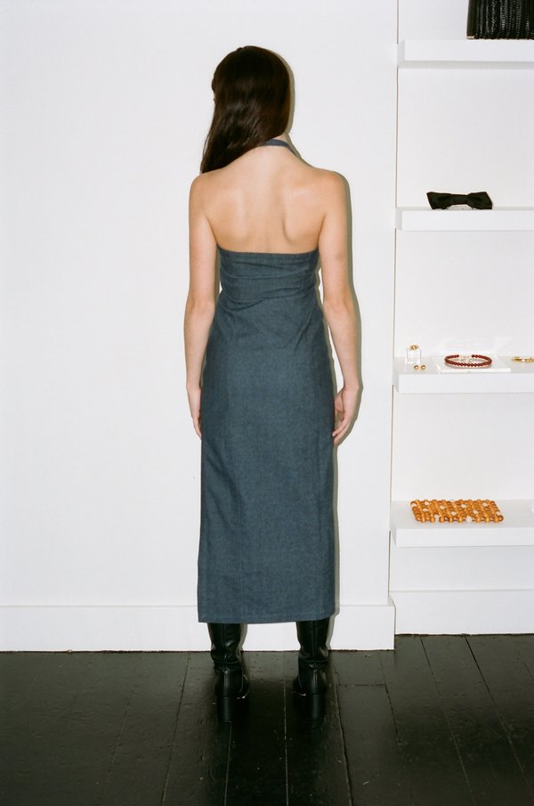 Paloma Wool Elena Dress - Navy | Garmentory