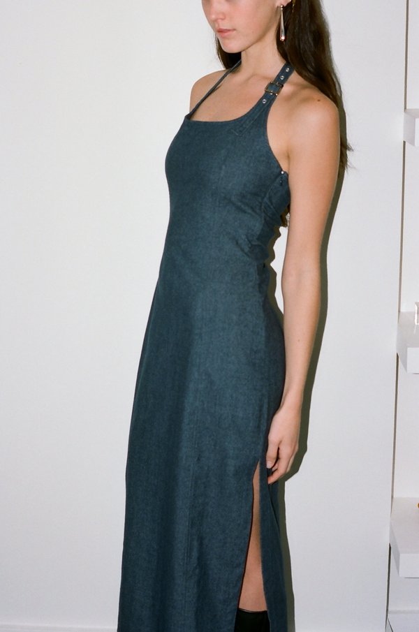 Paloma Wool Elena Dress - Navy | Garmentory