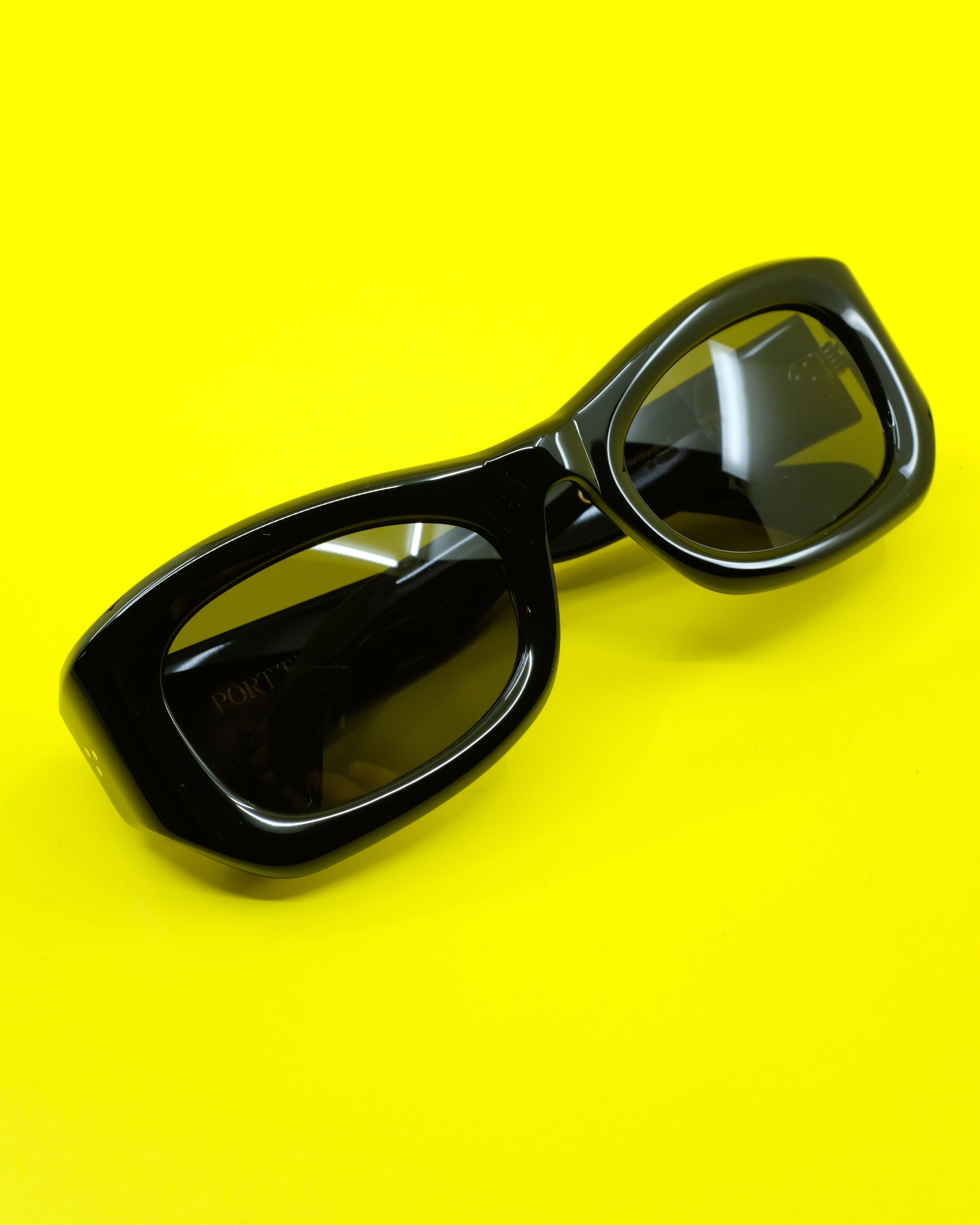 【関税込み】Port Tanger ブラック Tangerine サングラス Acetate Black Tangerine Sunglasses - Port Tanger – Assembly