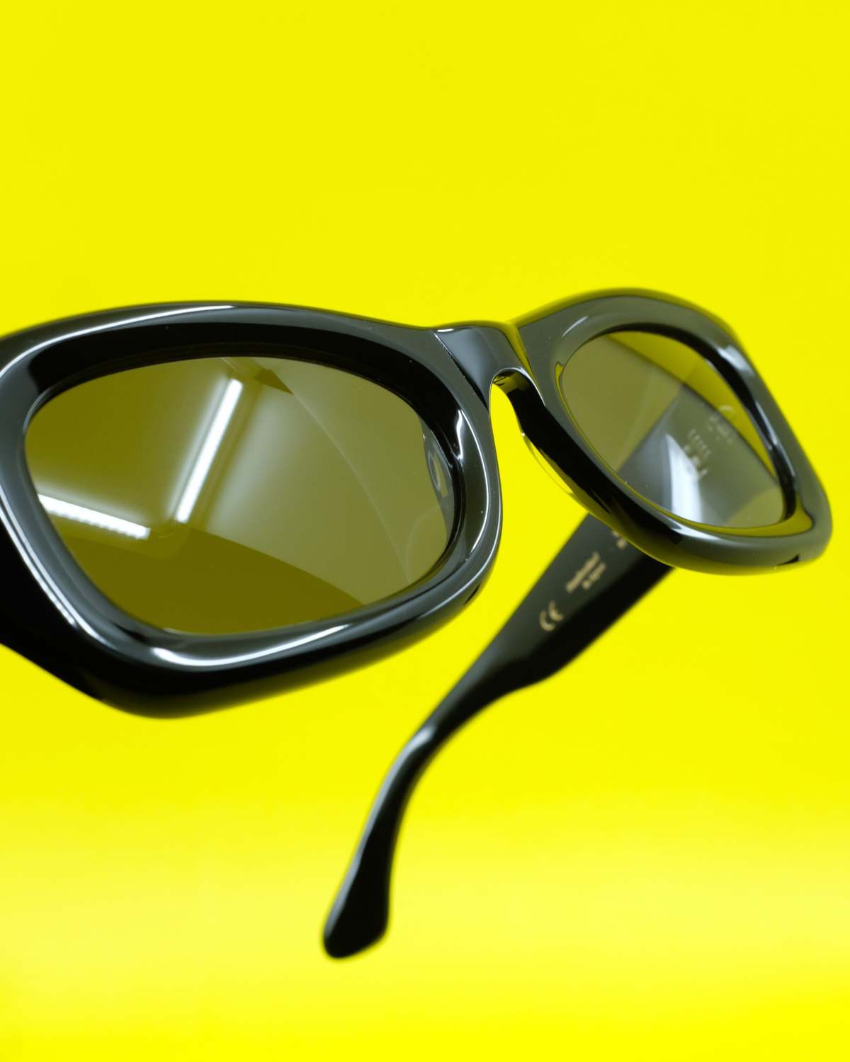 Port Tanger Sunglasses - Black Tangerine/Black Lens | Garmentory
