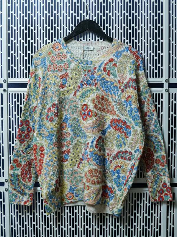 Etro Dulcinea Floral Crewneck Sweater - Multicolor