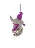 Felt So Good Sledging Elephant Hanging Decoration - Thumbnail 1