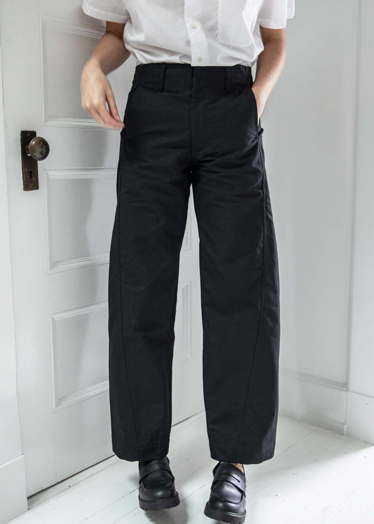 【美品】Steven Alan 1PLEATED PANTS M ブラック Steven Alan（スティーブンアラン）の「＜Steven Alan＞ RCP