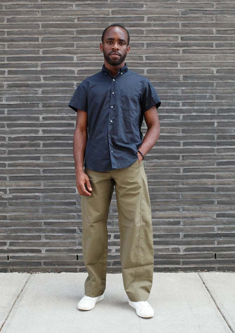 Steven Alan Slacker Pant - Ranger Green Ripstop | Garmentory