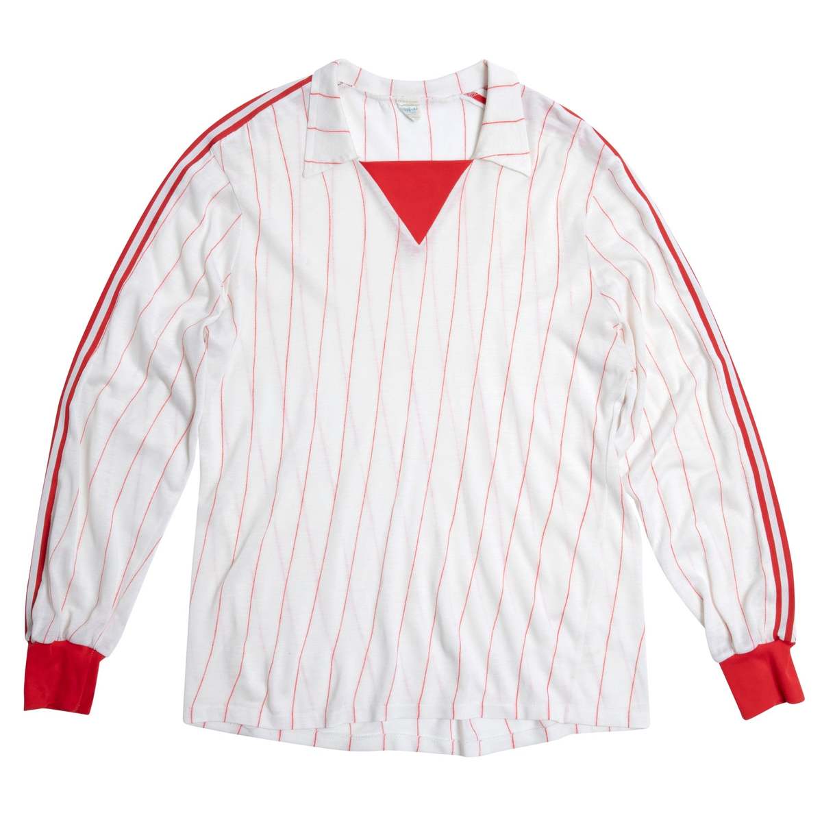 Sundazed Collegiate V Insert Double Knit Stripe Jersey - Ivory - Image 1 of 3