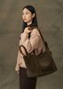 WHM Corduroy Tote Bag - Brown - Thumbnail 2