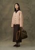 WHM Corduroy Tote Bag - Brown - Thumbnail 3