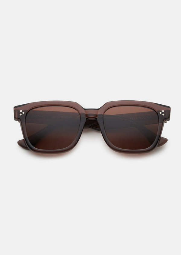 Carla Colour Monaro Square Sunglasses - Deep Taupe