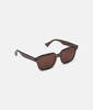 Carla Colour Monaro Square Sunglasses - Deep Taupe - Thumbnail 2