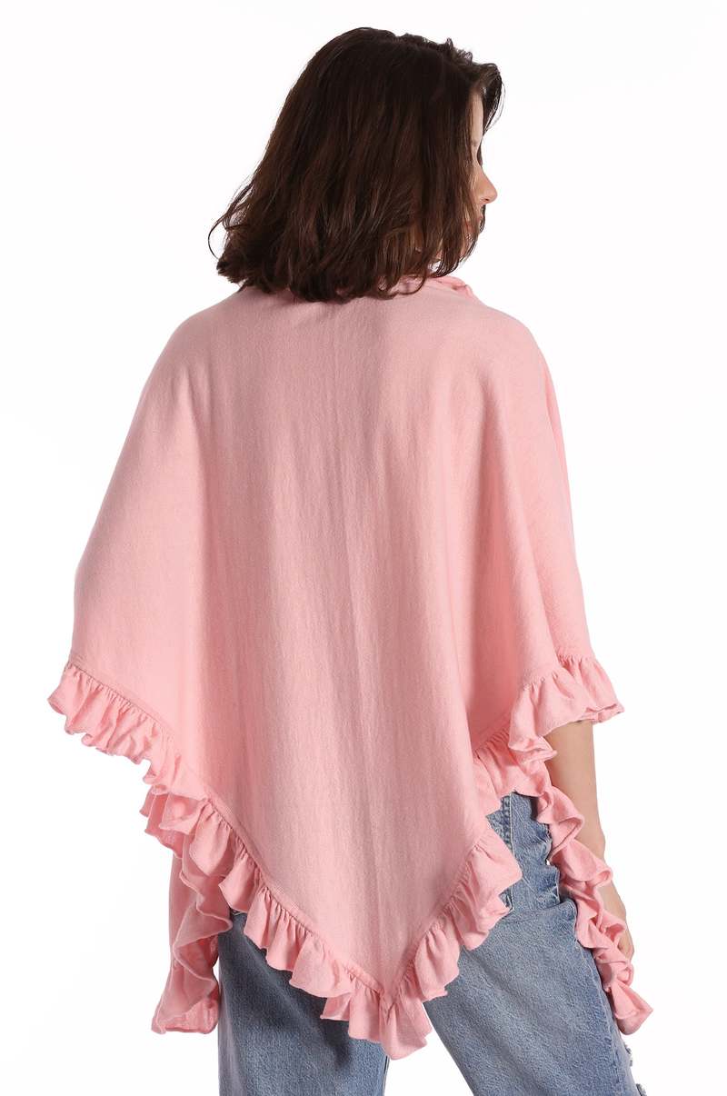 minnie rose cashmere shawl