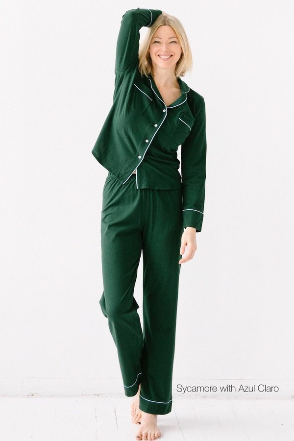 Salua Lingerie Pima Cotton Classic Pajamas