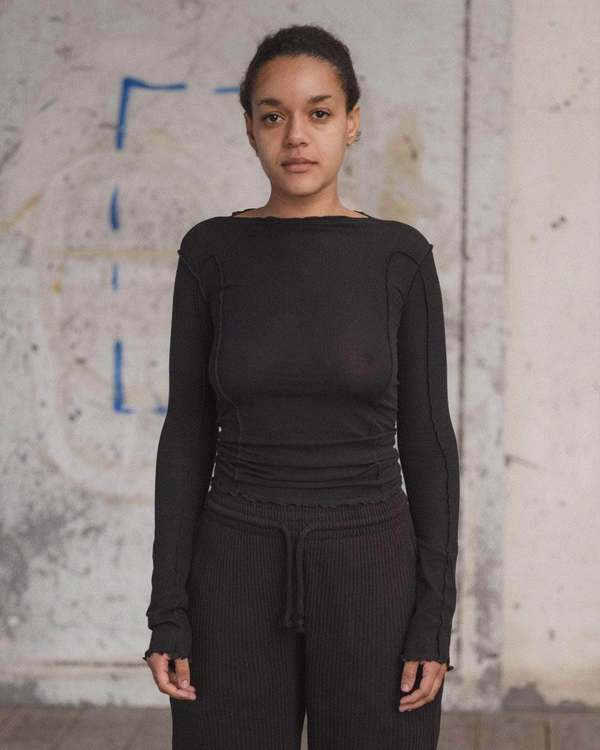 Baserange Omato Long Sleeve - Black Baserange Omato Long Sleeve - Black