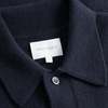 Norse Projects Standard Merino Lambswool Polo - Dark Navy - Thumbnail 2