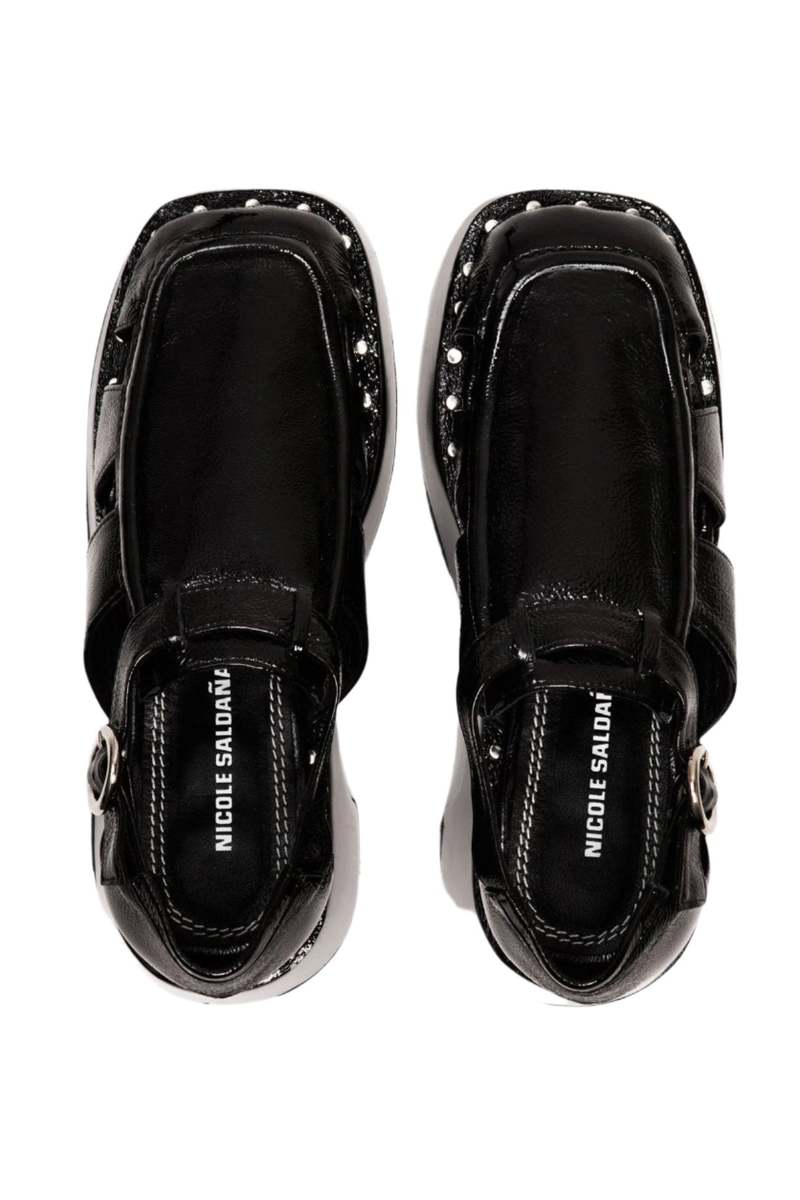 Nicole Saldana Avery Clog - Black | Garmentory