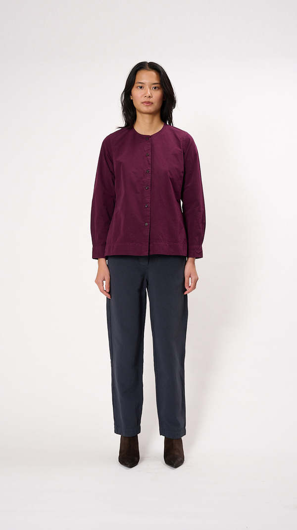 A*i様 【美品】CASEY CASEY / VERGER BIS SHIRT Casey Casey Verger Shirt - Blackberry | Garmentory