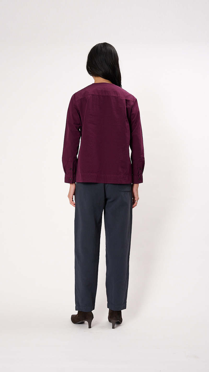 Casey Casey Verger Shirt - Blackberry | Garmentory
