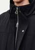 SOLID HOMME Stand Collar Shell Jacket - Black - Thumbnail 8