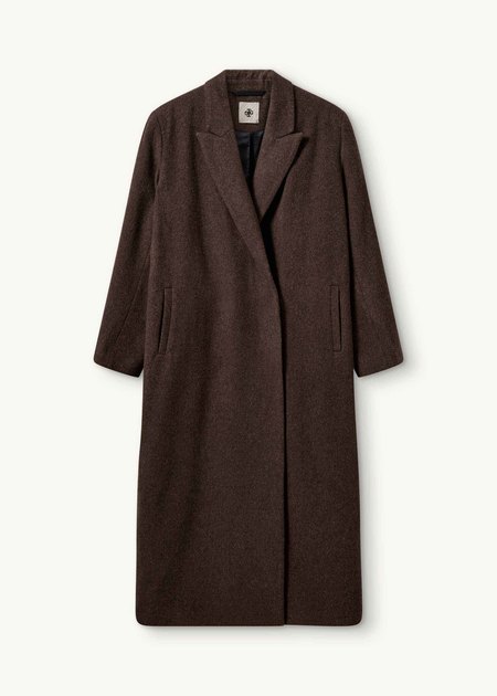 THE GARMENT Tailored Wool Coat - Grey | Garmentory