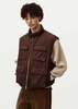 SOLID HOMME Quilted Pocket Vest - Brown - Thumbnail 6