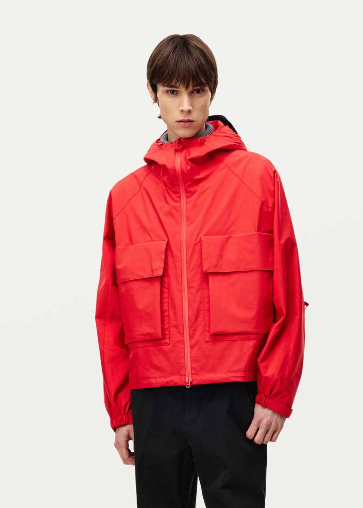 ジャケット・アウター UNUSED 24ss HOODED SHORT BLOUSON 3 red UNUSED 24ss HOODED SHORT BLOUSON 3 red