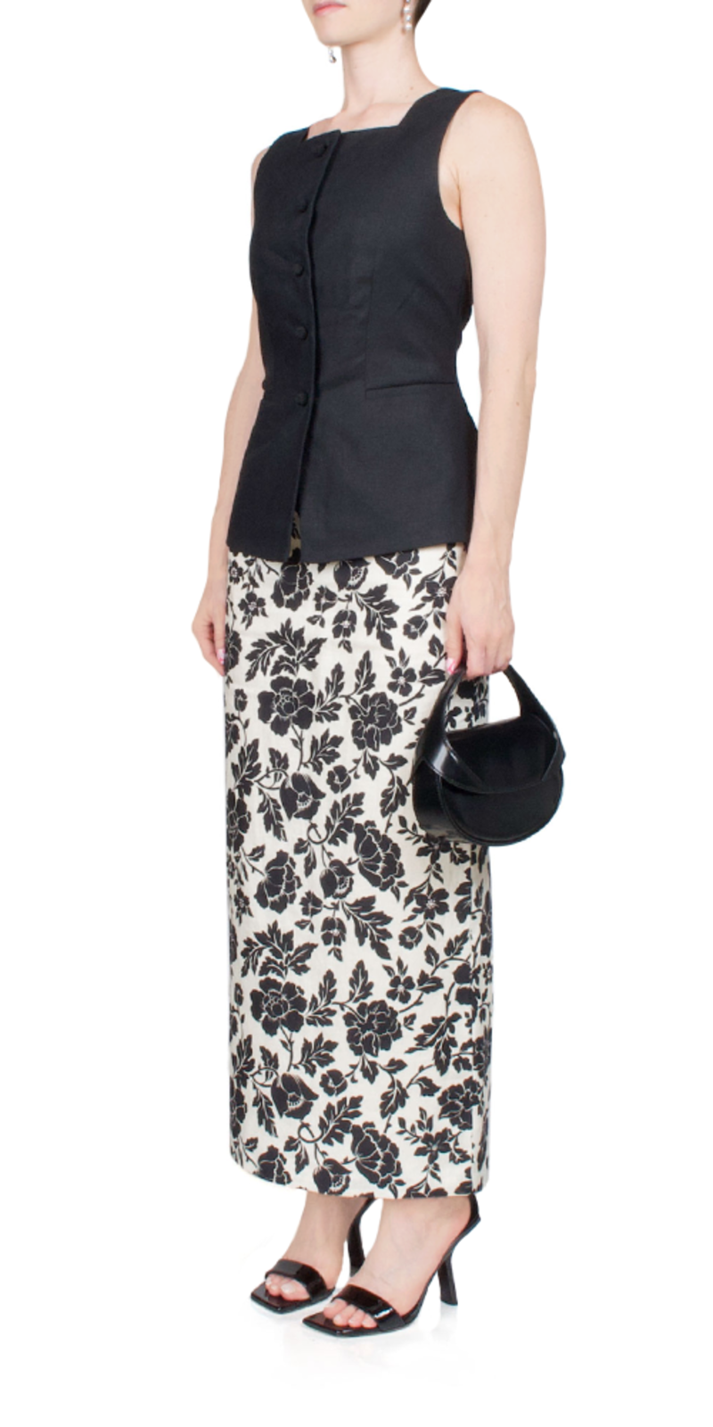 Posse Romeo Skirt - Noir Bloom Posse Romeo Skirt - Noir Bloom
