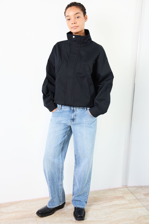 【関税込み】Sandy Liang ブラック Eileen ジャケット Sandy Liang jackets for Women | SSENSE Canada