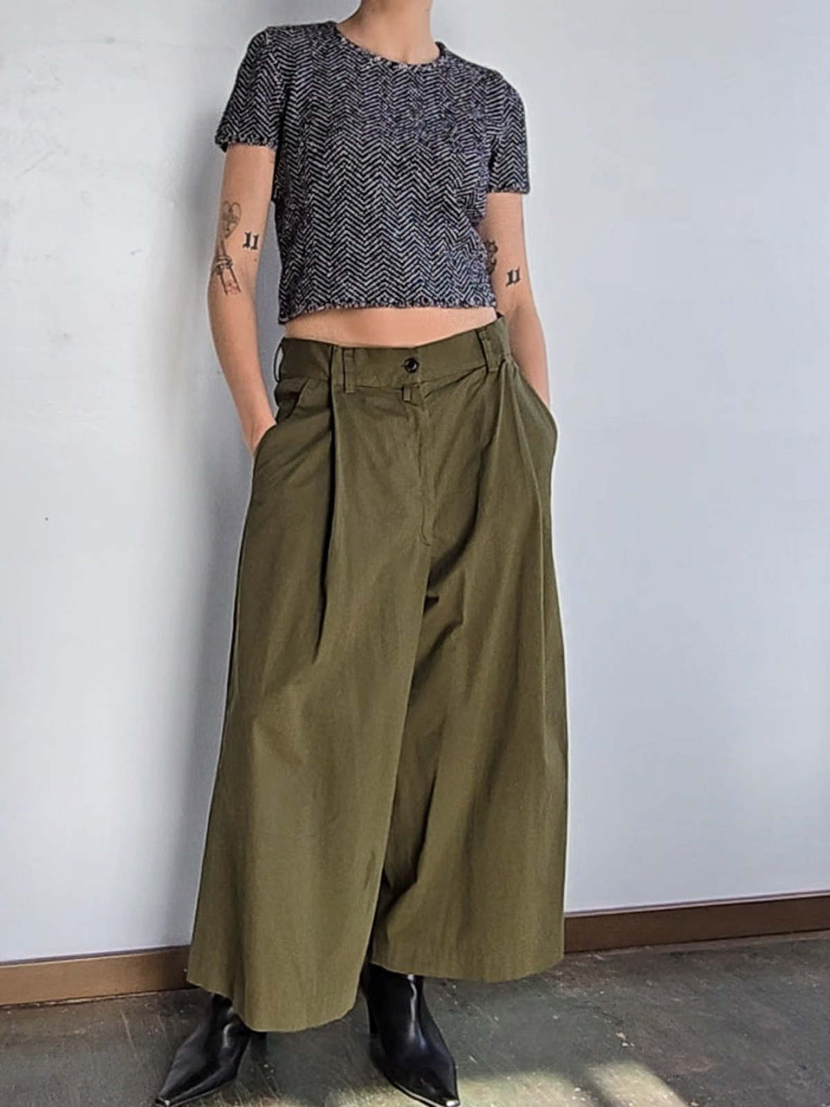 パンツ DRIES VAN NOTEN Caramel Viscose Blend Wide-Leg Pant Dries Van Noten Wool Wide Leg Podium Pants in Camel Brown