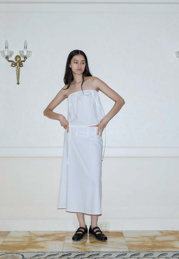 Deiji Studios Tube Top - White | Garmentory