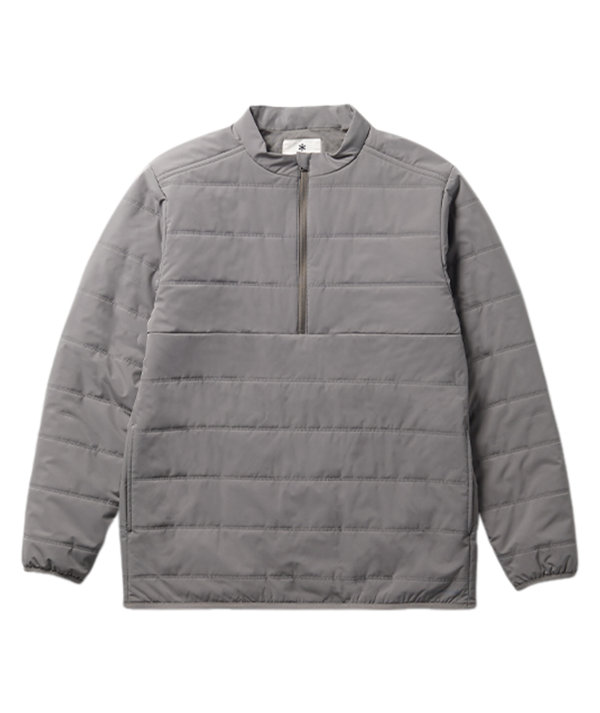 Snow Peak Flexible Insulated Half Zip Pullover - Khaki