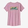 Patagonia Cap Cool Daily Graphic Shirt - Boardshort Logo/Milkweed Mauve X-Dye - Thumbnail 1