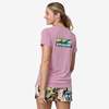 Patagonia Cap Cool Daily Graphic Shirt - Boardshort Logo/Milkweed Mauve X-Dye - Thumbnail 3