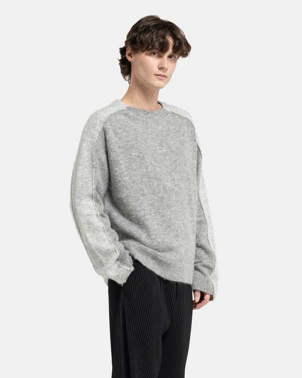 xlim EP.06 02セーター XLIM 02 Knit Sweater - Grey | Garmentory