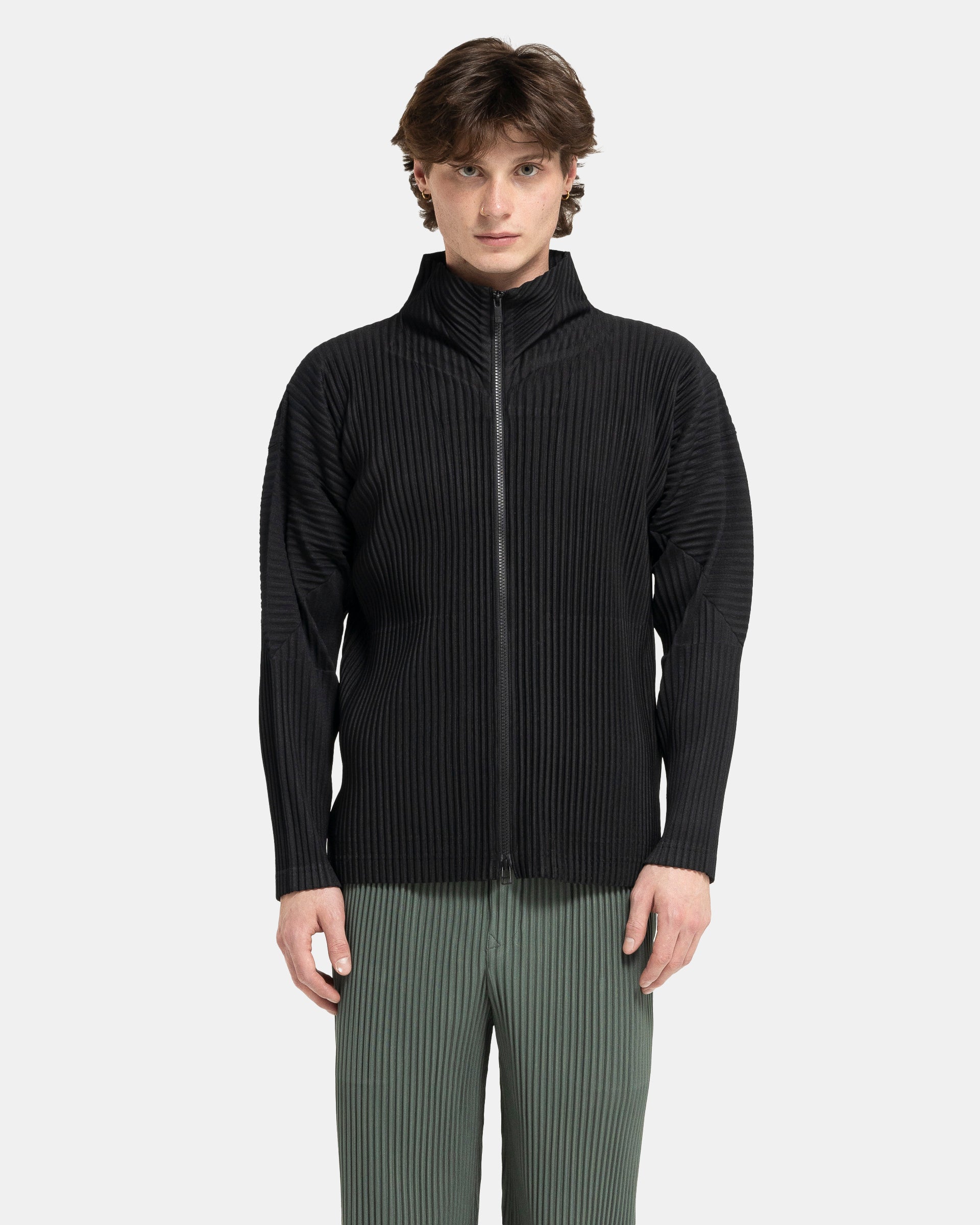ジャケット・アウター HOMME PLISSE ISSEY MIYAKE GRASS FIELD TAILORED PLEATS 2 Jacket Dry Grass Green – ISSEY MIYAKE EU