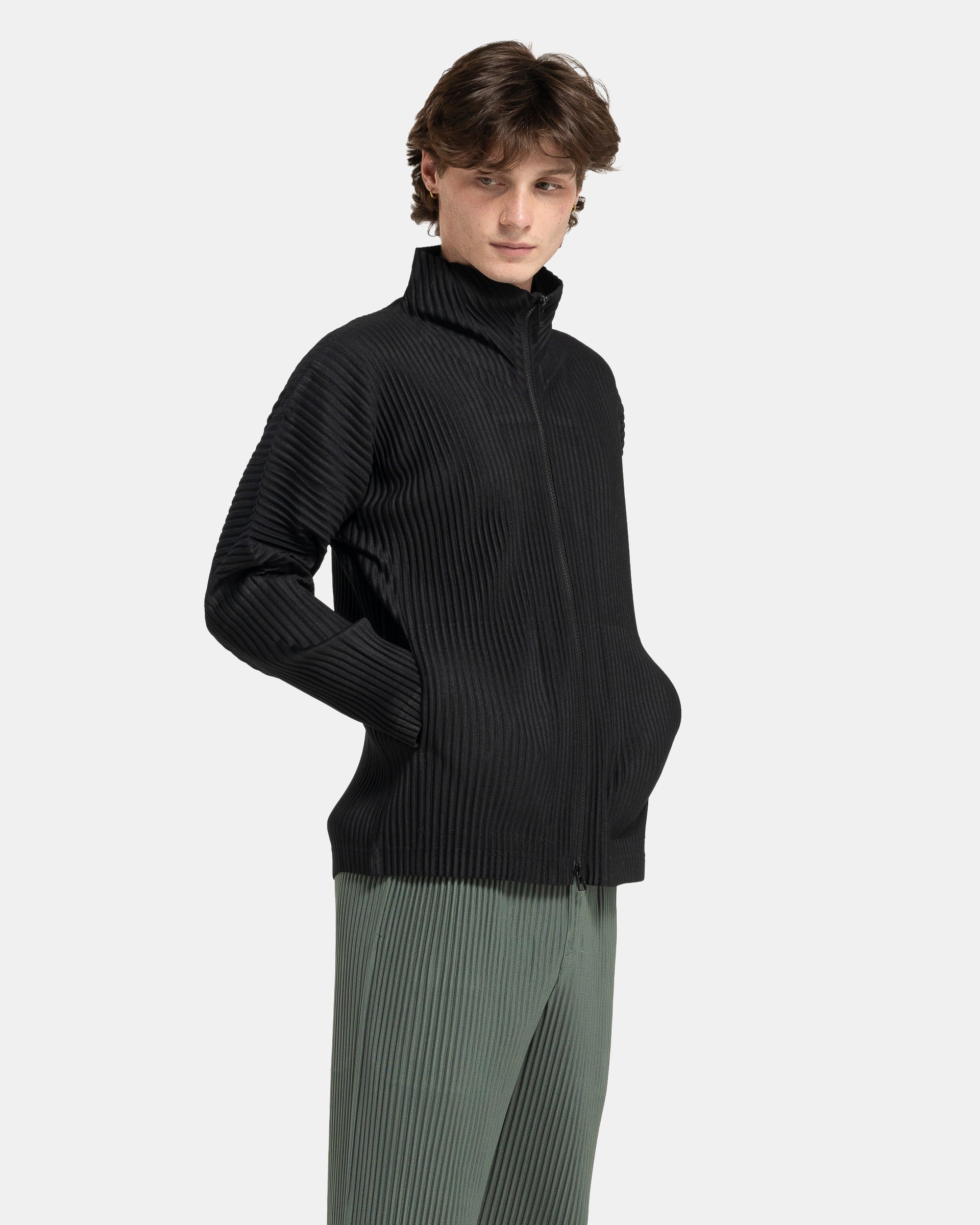 ジャケット・アウター archive ISSEY MIYAKE \"minimal JKT\" ISSEY MIYAKE MEN ベージュ テーラードジャケット - メルカリ