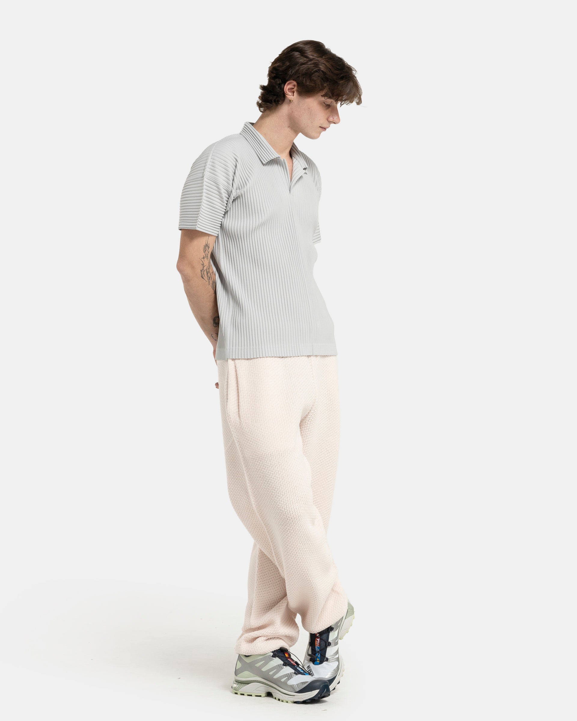 パンツ HOMME PLISSE ISSEY MIYAKE RUSTIC KNIT RUSTIC KNIT – ISSEY MIYAKE ONLINE STORE