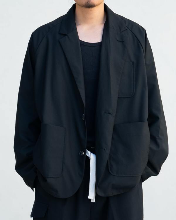 Sillage Blazer Jacket - Black | Garmentory