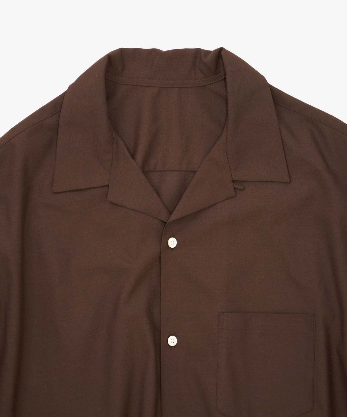 Sillage Re-engineered Overshirt - Brown | Garmentory