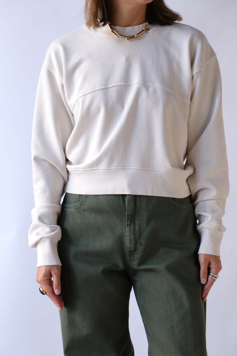 Rachel Comey Marin Sweatshirt - Dirty White Rachel Comey Marin Sweatshirt - Dirty White