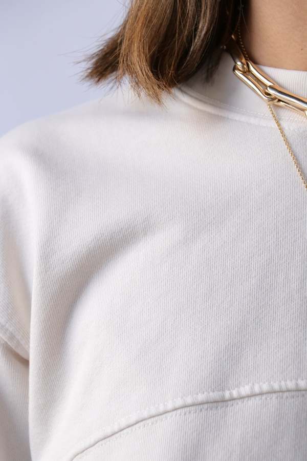 Rachel Comey Marin Sweatshirt - Dirty White Rachel Comey Marin Sweatshirt - Dirty White