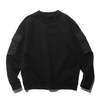 Ten C Multi Pocket Snap Crew Sweat - Black - Thumbnail 1