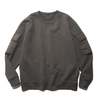 Ten C Multi Pocket Snap Crew Sweat - Grey - Thumbnail 1