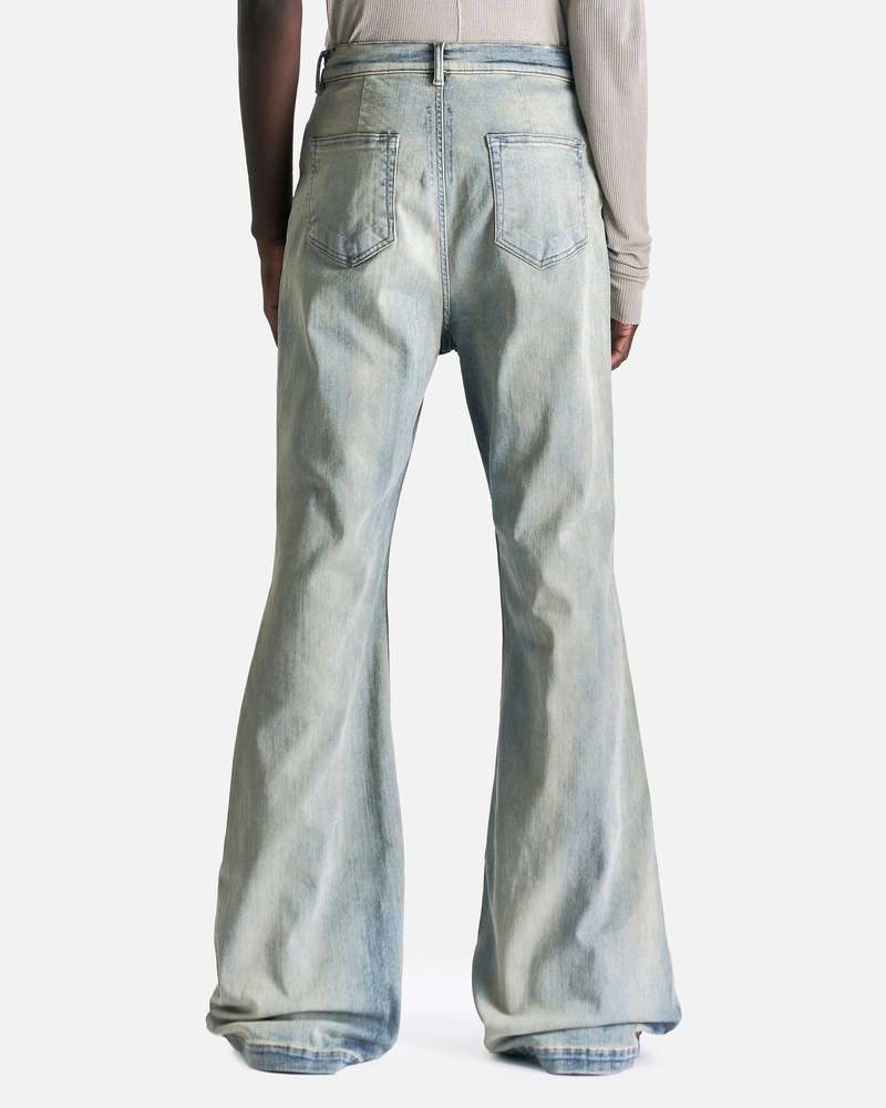 パンツ rick owens bolan bootcut sky blue denim Rick Owens Bolan Bootcut Pants - Sky | Garmentory